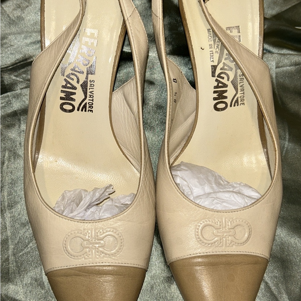 Salvatore Ferragamo Slingback Heels